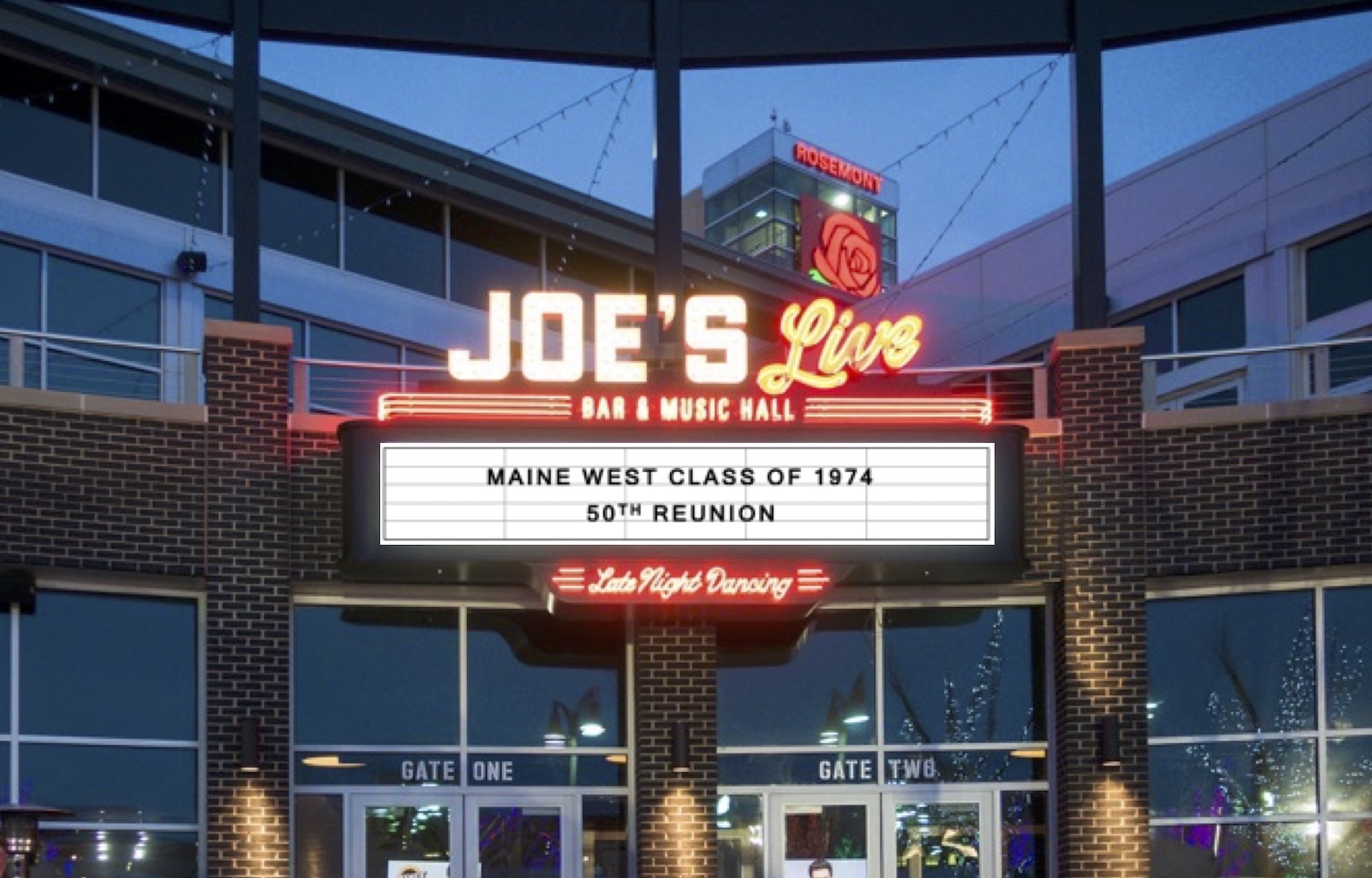 Joe's Live entrance